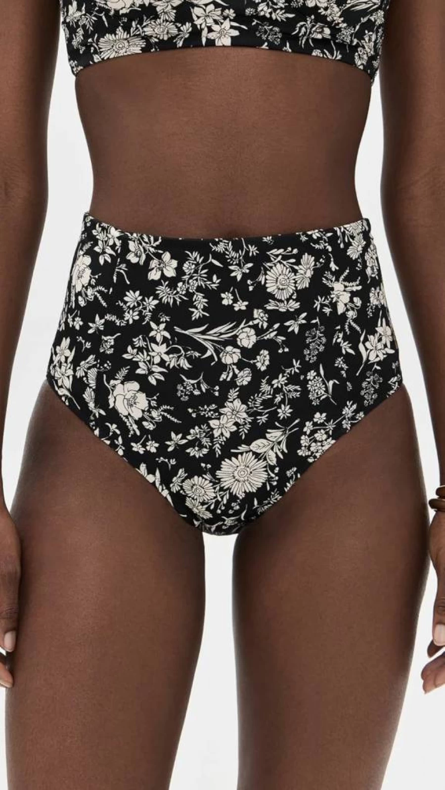 Ulla Johnson Zahara High Waisted Bikini Bottoms for Women - Stylish Swimwear