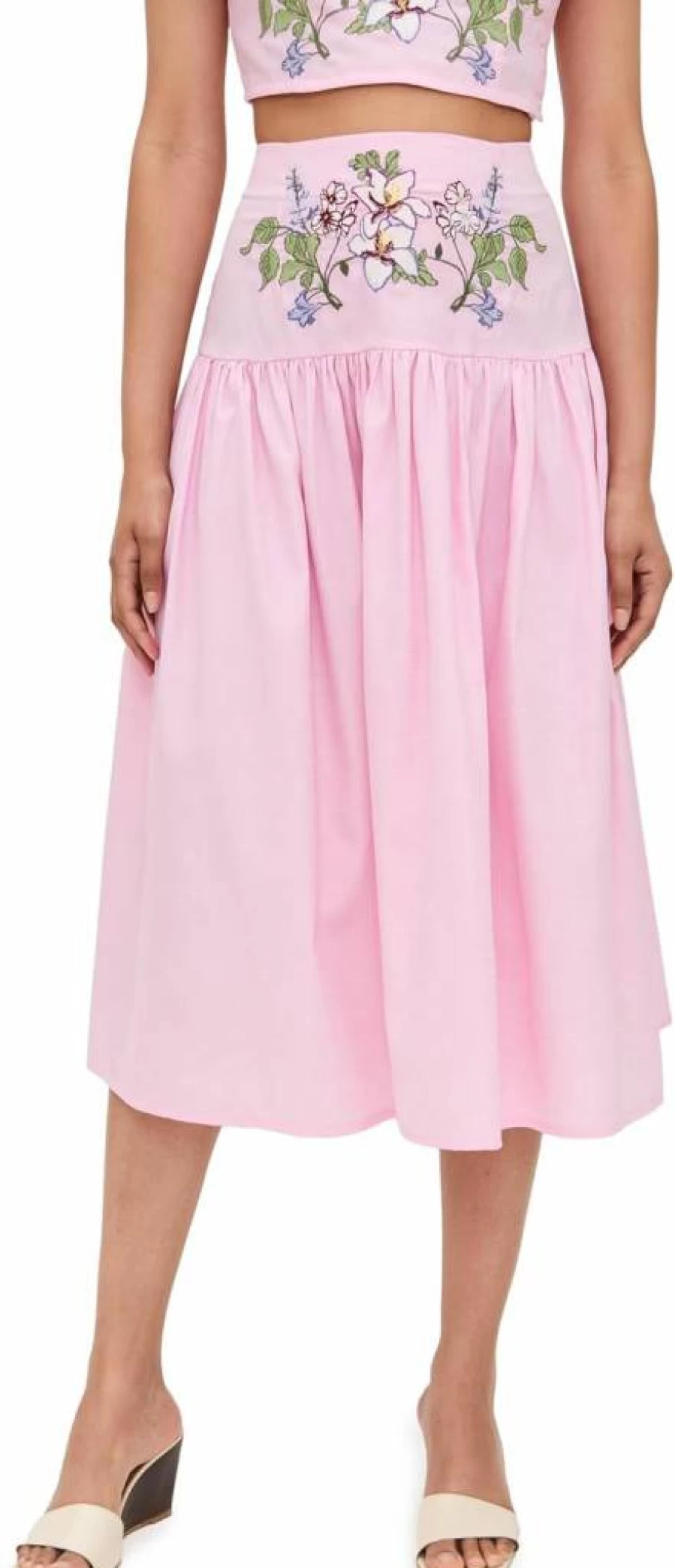 FANM MON Women's Ulviye Skirt - Stylish High Waisted A-Line Skirt for Women