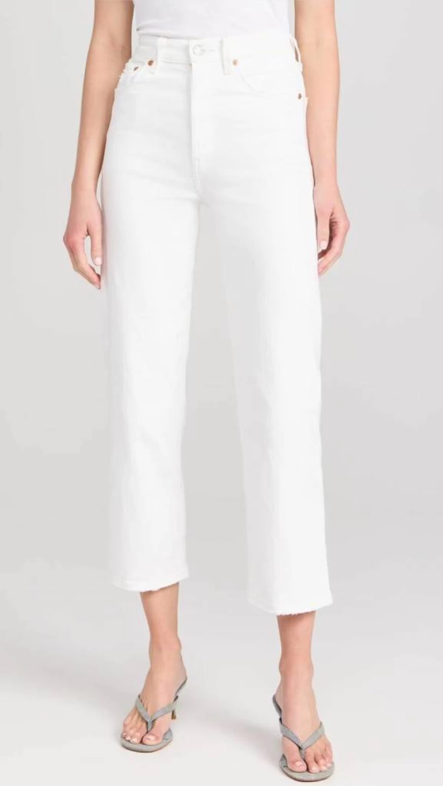 Levi's Women's High-Rise Straight Leg Jeans - Premium Denim Ankle-Length Pants