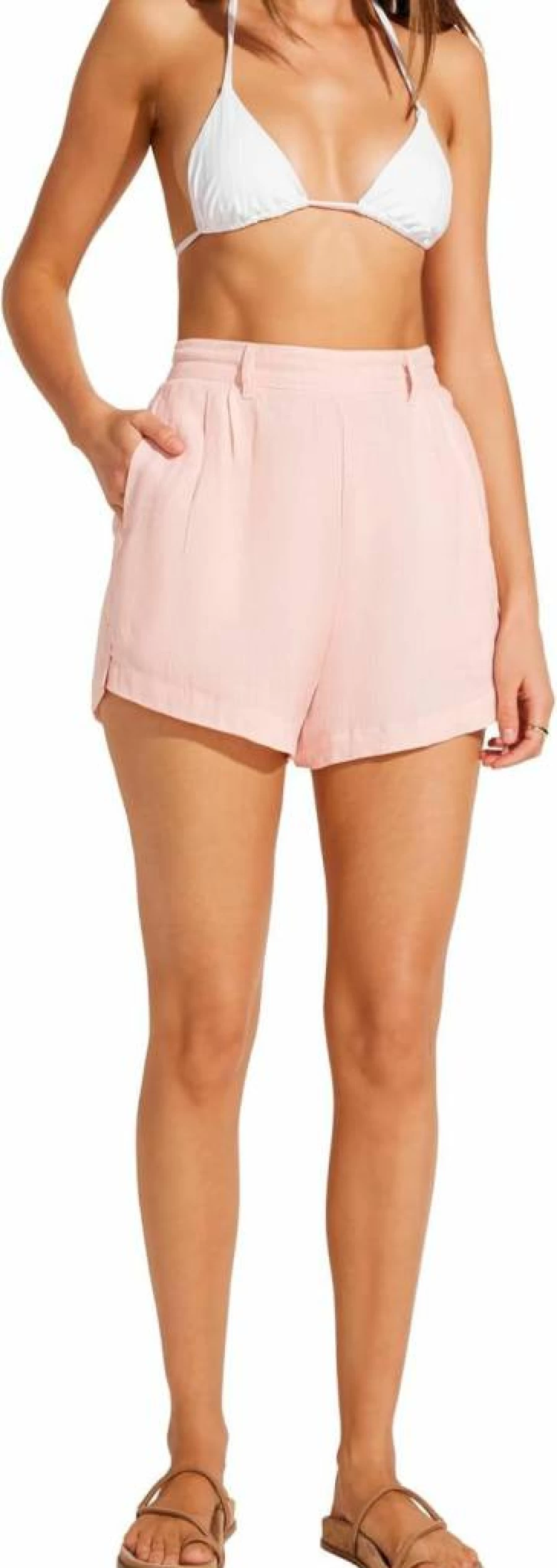 Vitamin A Women's Getaway Short Swimsuit Cover Up - Beachwear Swim Cover-Up