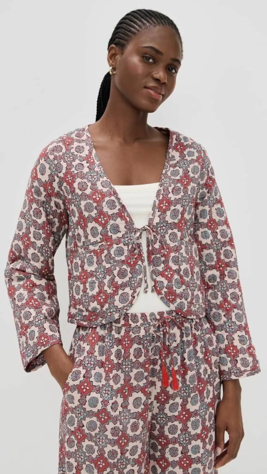 Natalie Martin Collection Women's Reversible Saskia Jacket - Lightweight Water-Resistant Outerwear for All Seasons