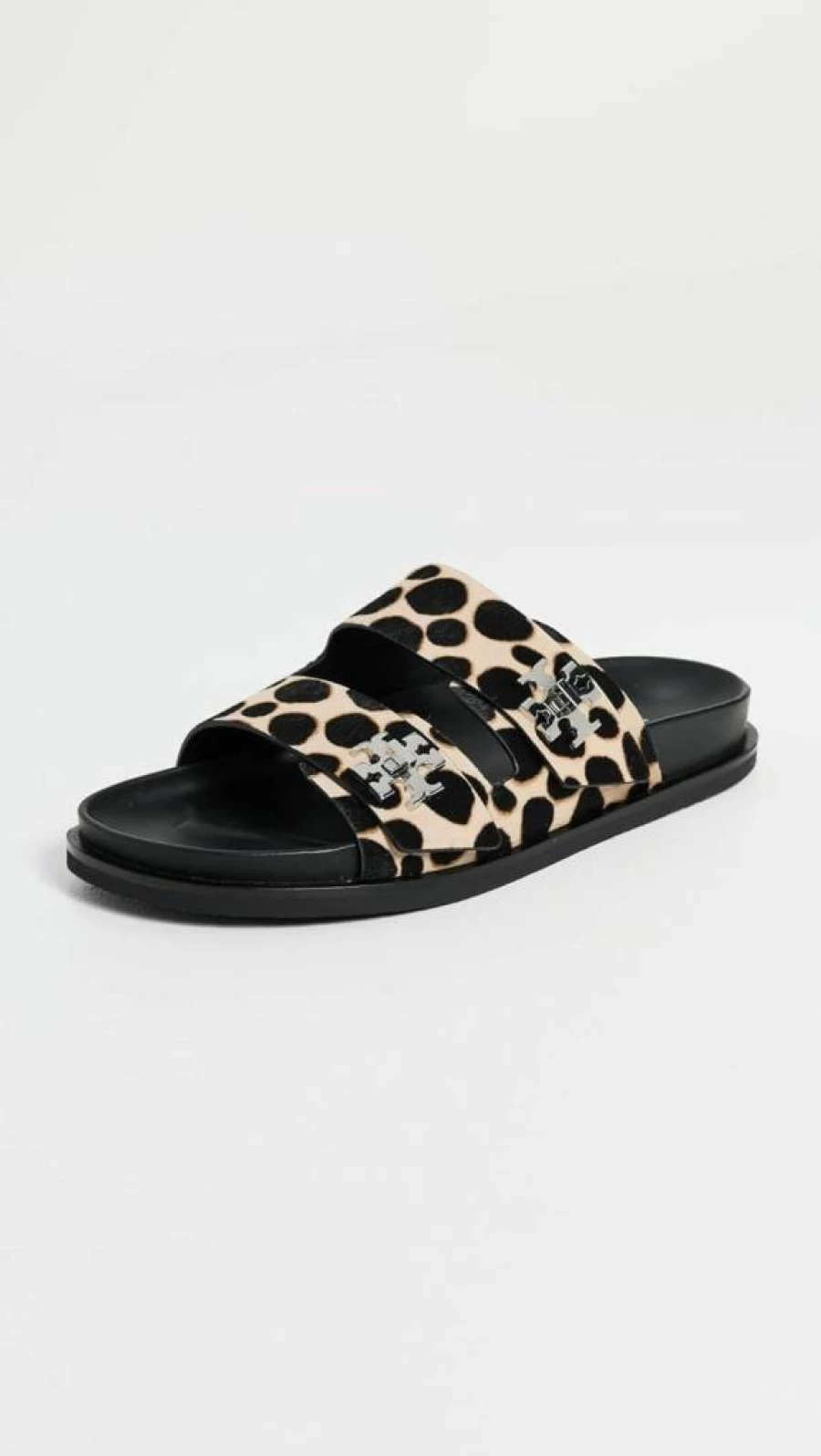 Tory Burch Women's T-Lock Slide Sandals | Comfortable Sporty Slides for Women | Casual Summer Footwear