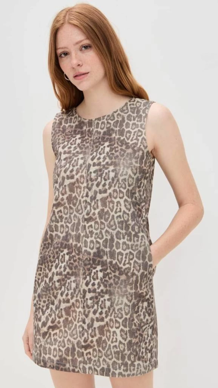 Little Lies Women's Animal Print Dress - Stylish & Trendy Casual Wear