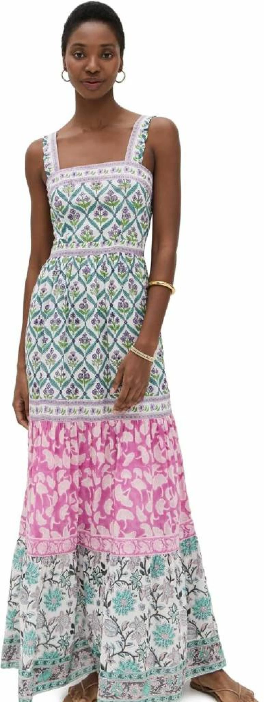 BELL Women's Ophelia Maxi Dress - Flowy Long Summer Dress with Casual Elegant Design
