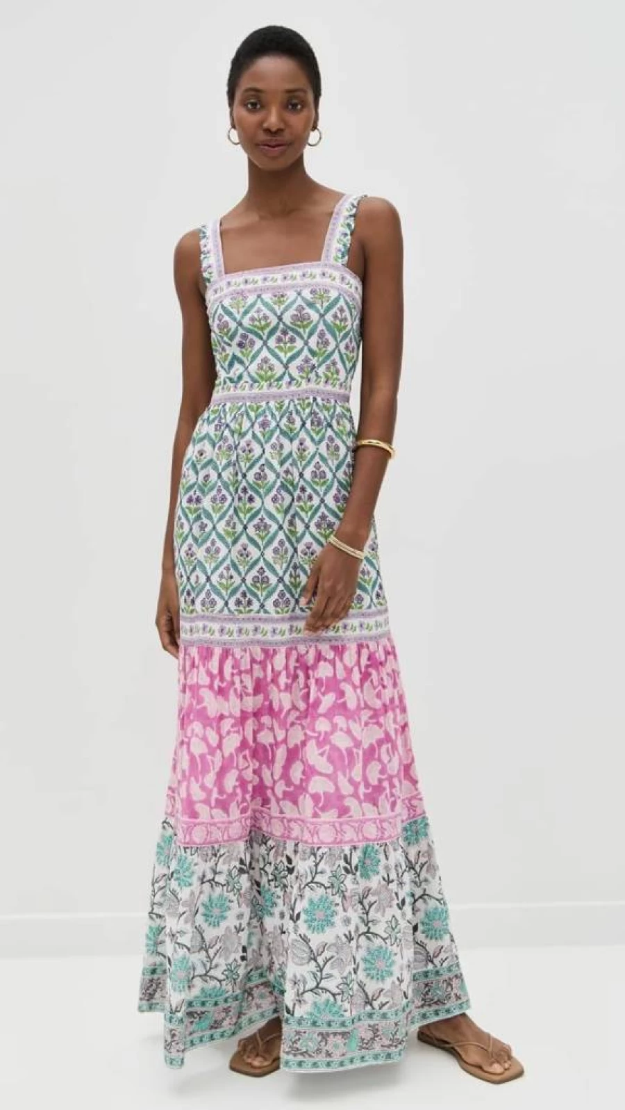 BELL Women's Ophelia Maxi Dress - Flowy Long Summer Dress with Casual Elegant Design