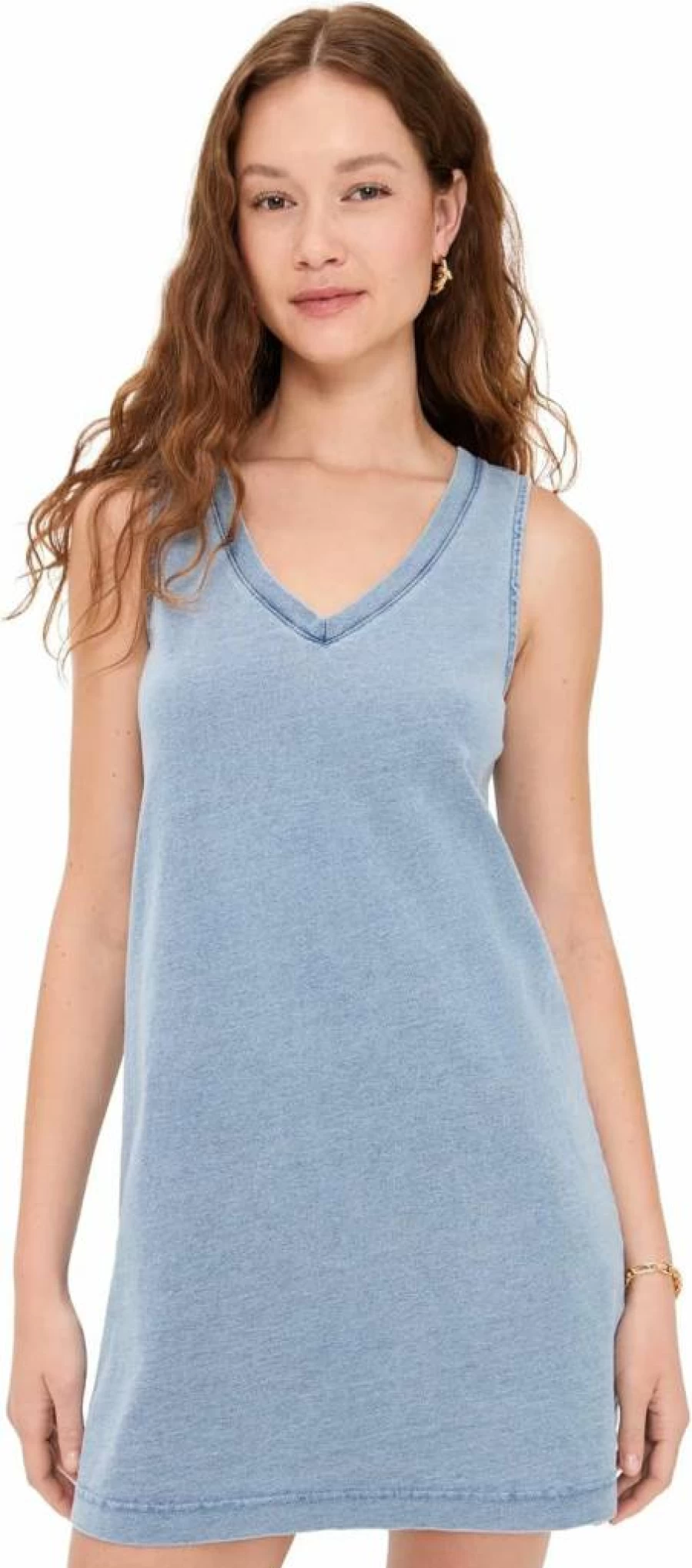 Z SUPPLY Women's Sloane Dress - Casual Boho Flowy Mini Dress with V-Neck and Short Sleeves