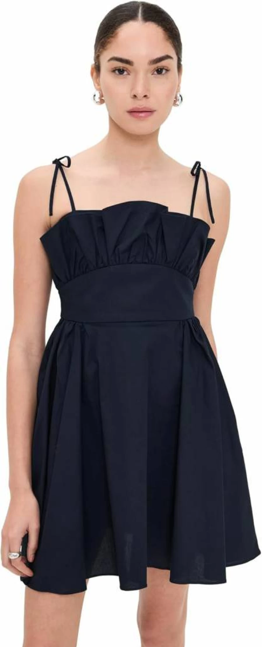 Kika Vargas Women's Mia Navy Dress - Elegant Navy Blue Dress for Women