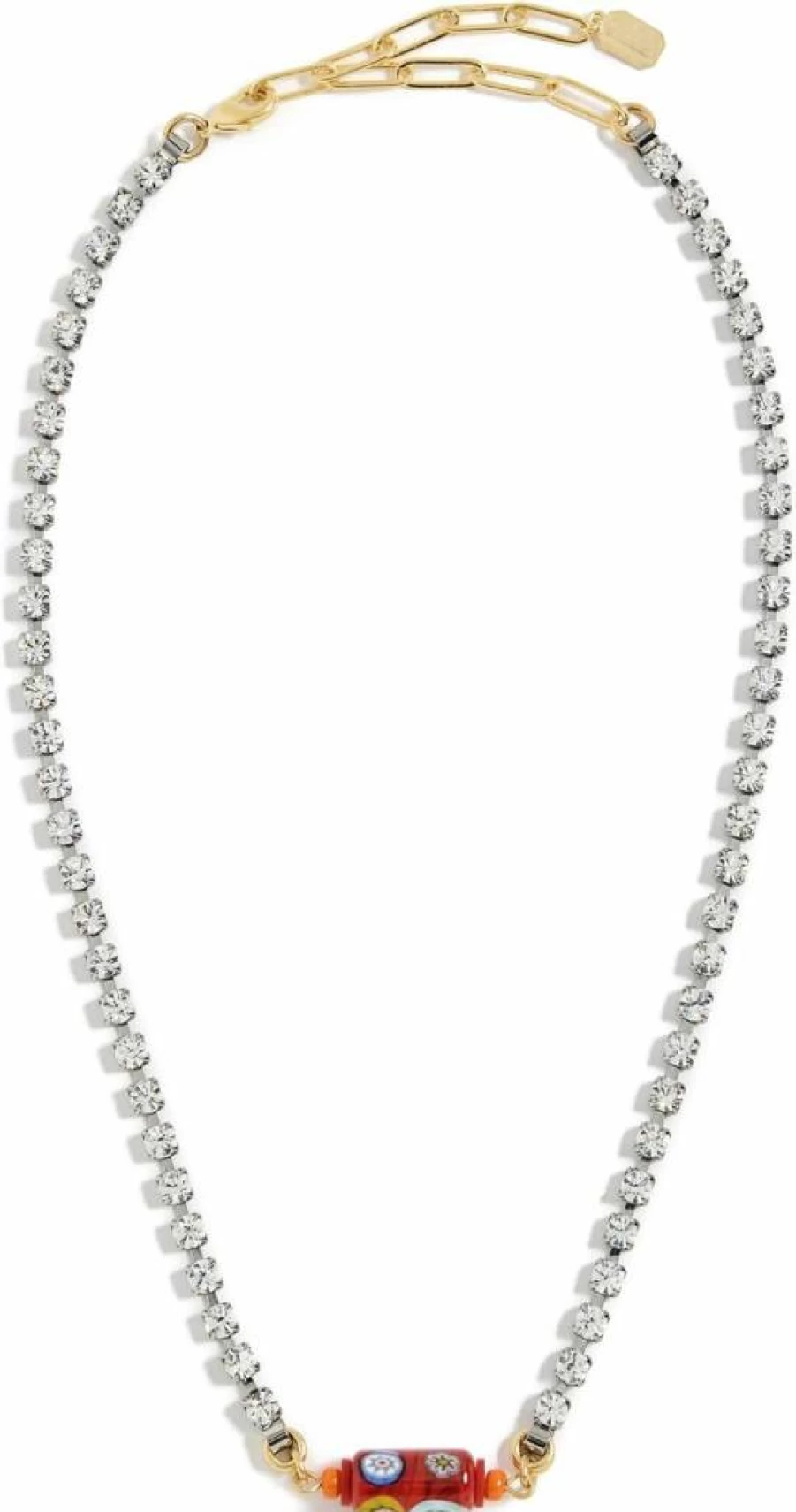 Elizabeth Cole Loretta Necklace for Women - Elegant Gold-Plated Pendant Necklace