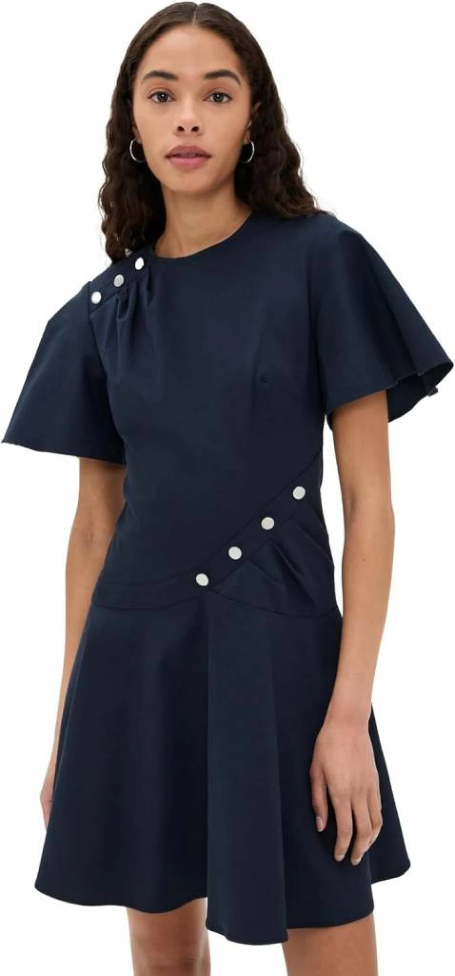 Shoshanna Women's Rosemary Floral Wrap Dress - Elegant V-Neck Midi Dress for Summer