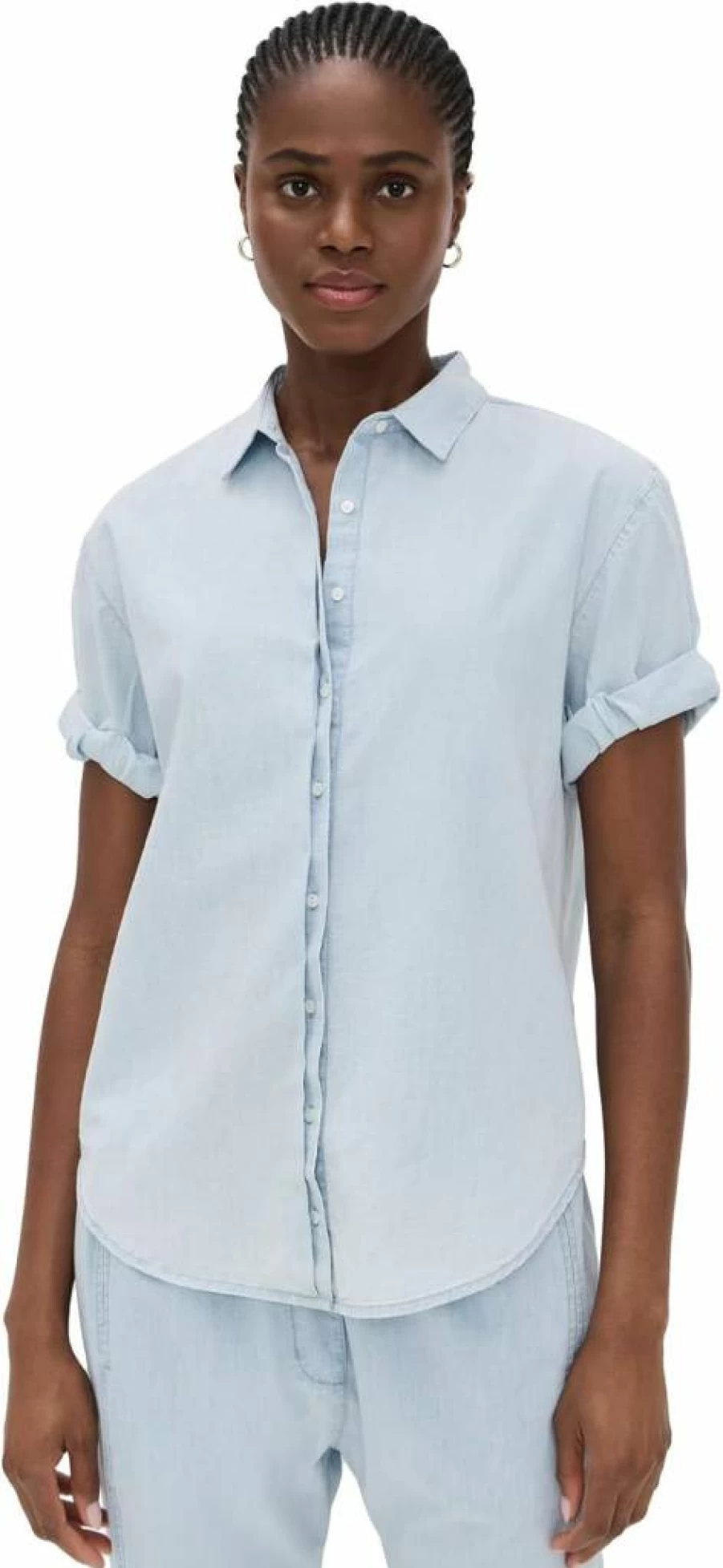 XIRENA Women's Channing Shirt - Stylish Casual Button-Down Top for Women