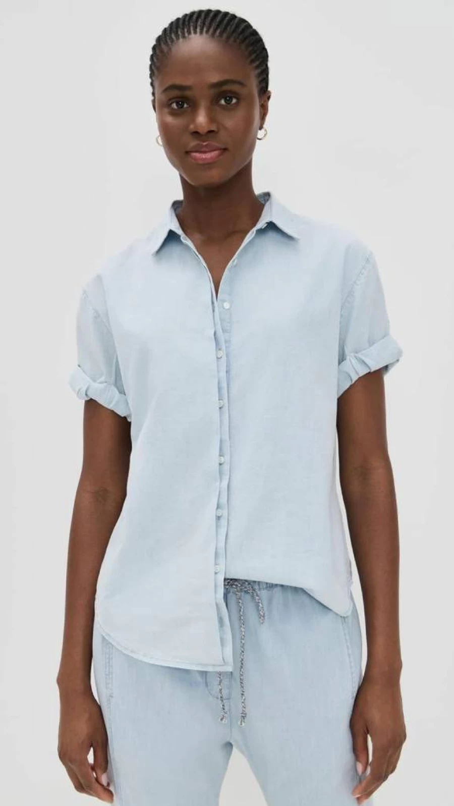 XIRENA Women's Channing Shirt - Stylish Casual Button-Down Top for Women