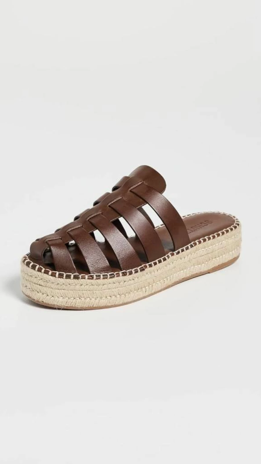 SCHUTZ Valerie Women's Espadrille Mule Sandals - Comfortable Summer Slide Shoes
