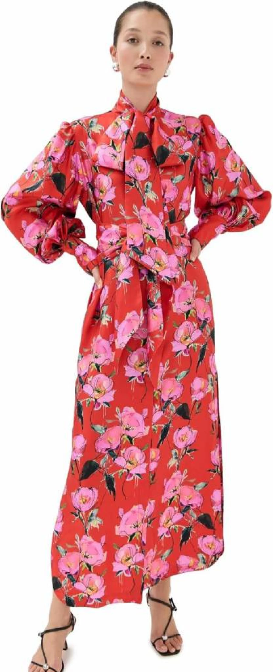 Borgo de Nor Women's Dakota Maxi Dress - Elegant Long Flowy Summer Dress