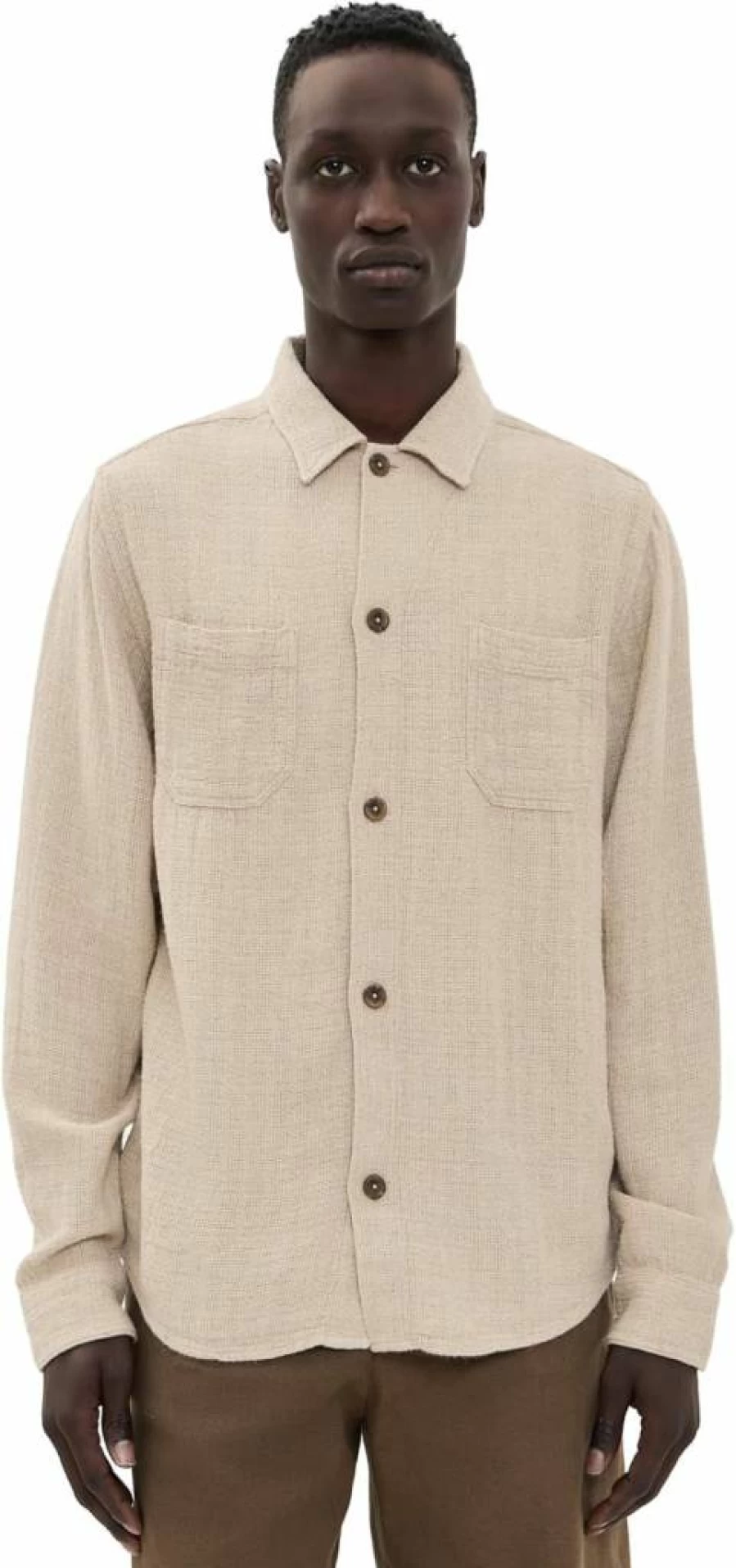 Les Deux Men's Hamilton Overshirt - Premium Casual Button-Up Shirt for Men
