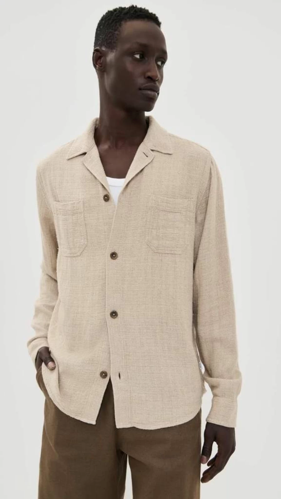 Les Deux Men's Hamilton Overshirt - Premium Casual Button-Up Shirt for Men