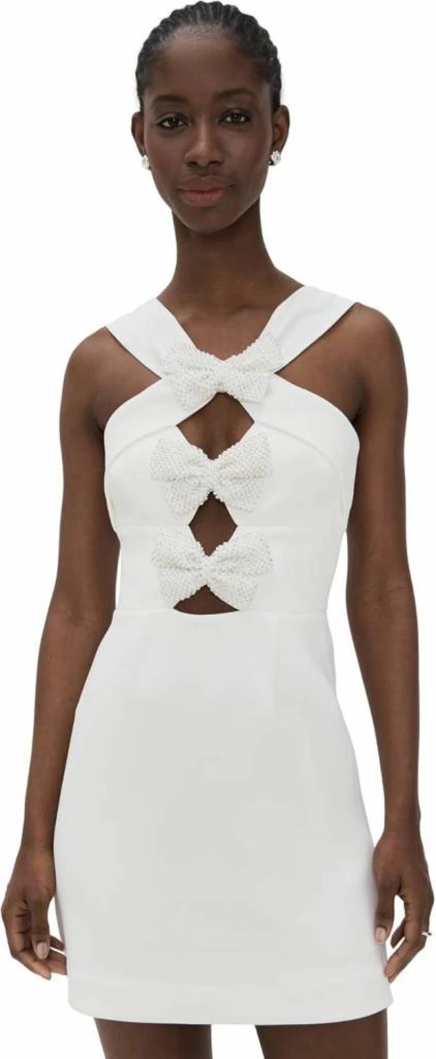 Rebecca Vallance Women's Hermione Mini Dress - Elegant Short Sleeve Party Dress