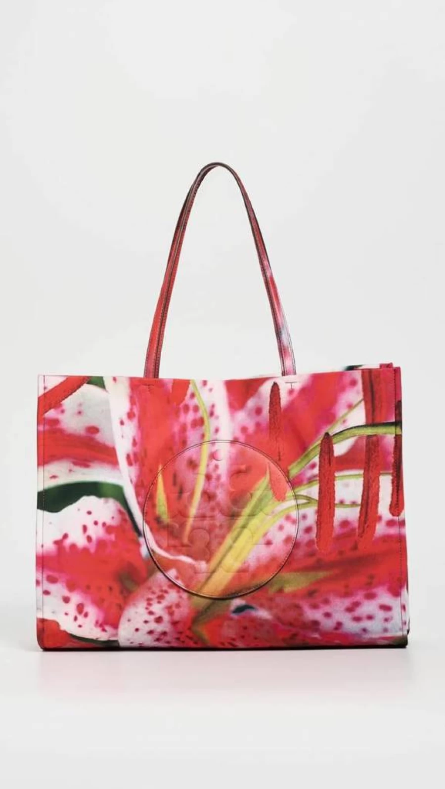 Tory Burch Ella Printed Canvas Tote Bag for Women - Stylish Designer Handbag