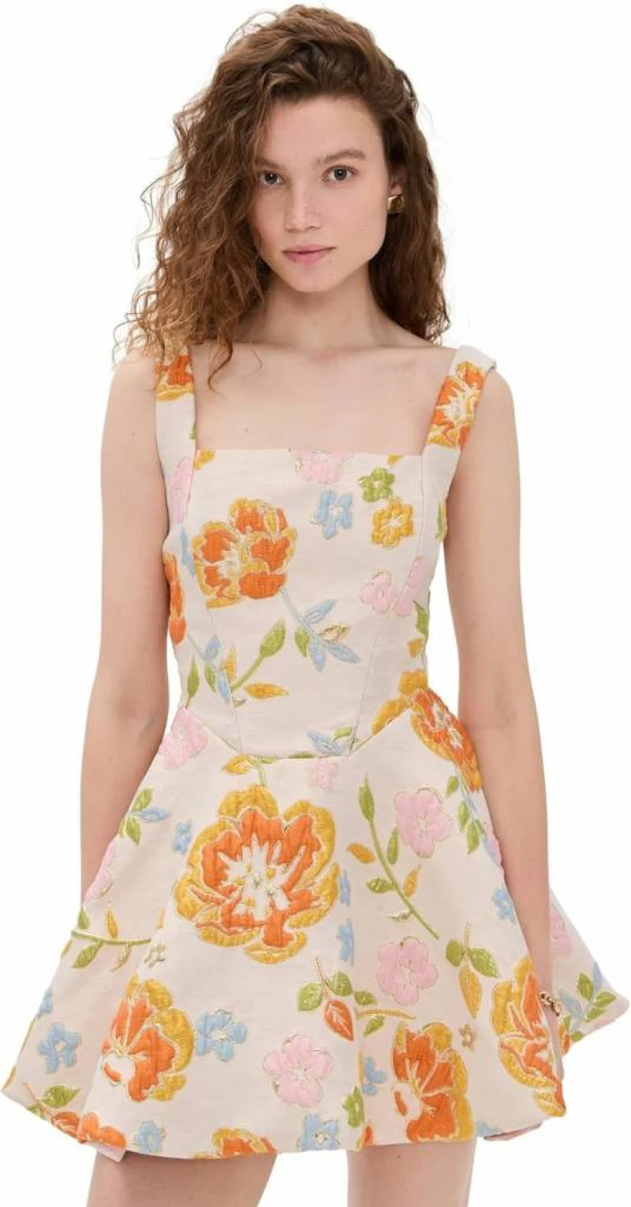 Arianne Elmy Women's Bubble Hem Dress - Elegant Flowy La Bubble Dress for Women