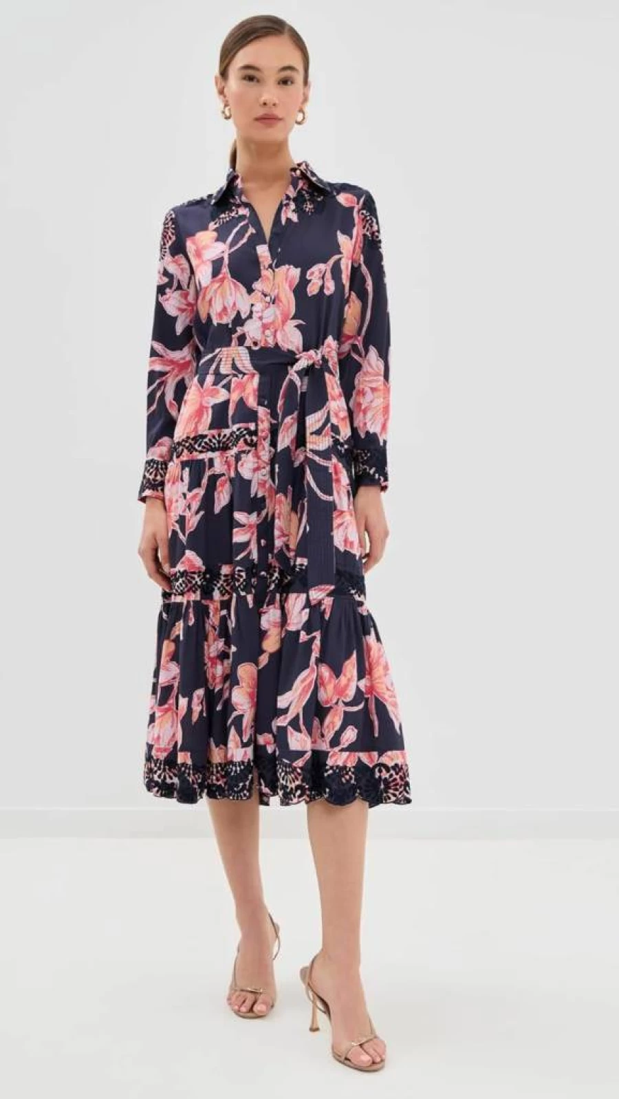 Figue Women's Molly Dress - Elegant Boho Chic Maxi Dress for Summer