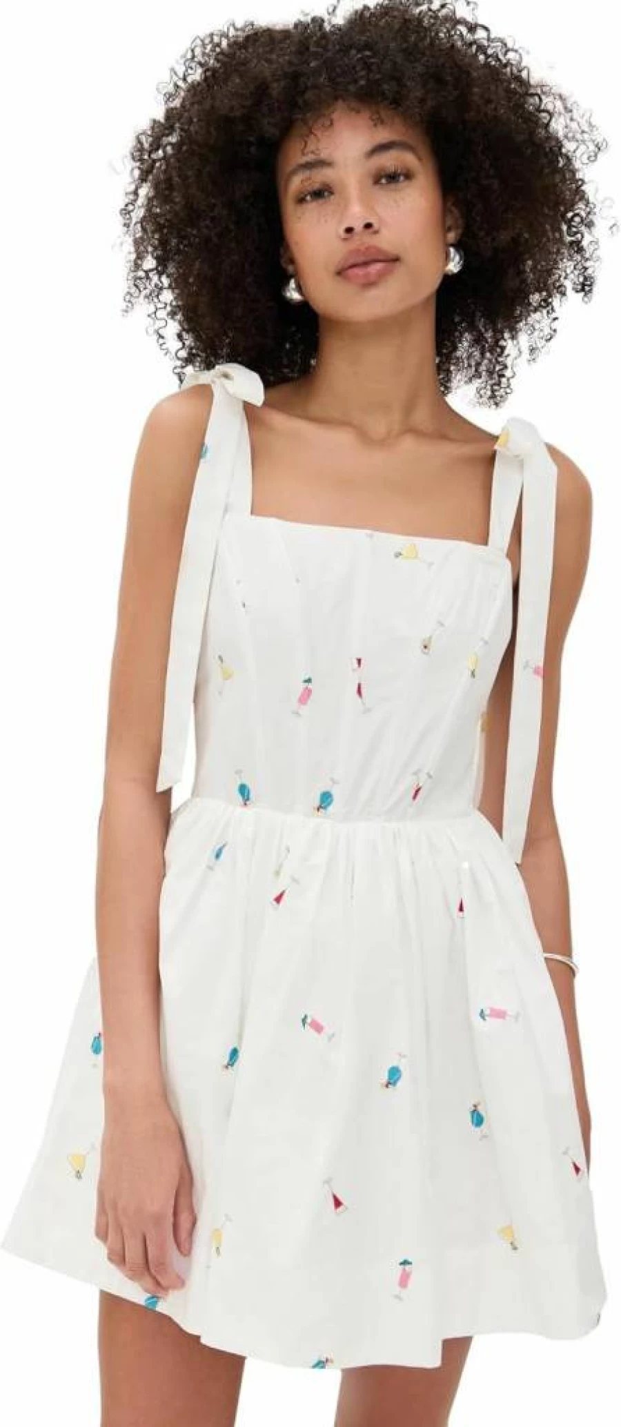 En Saison Women's Nellie Mini Dress - Summer Floral Short Sleeve Casual Outfit