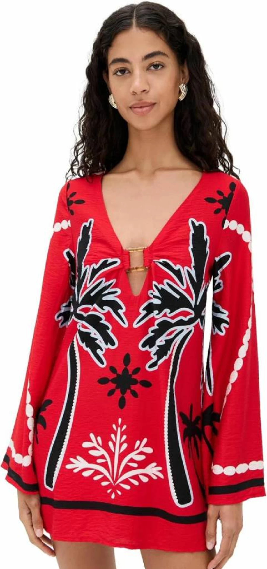 Seven Wonders Women's Caledeira Mini Dress - Stylish Summer Casual Short Sleeve Party Outfit