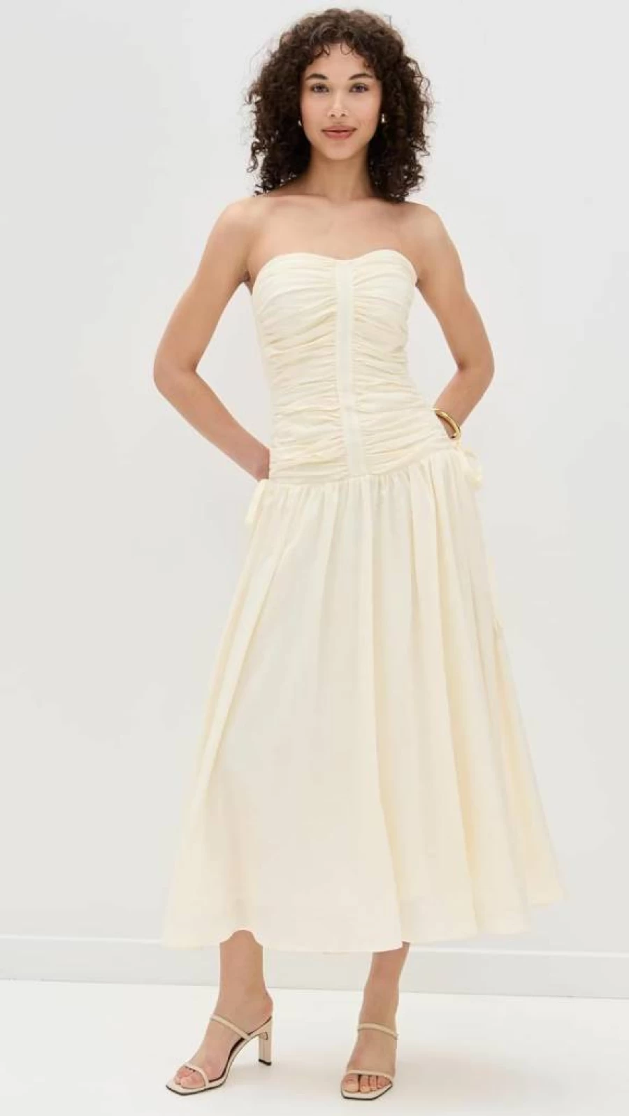 ASTR the Label Women's Zori Dress - Stylish Flowy Midi Dress for Casual and Evening Wear