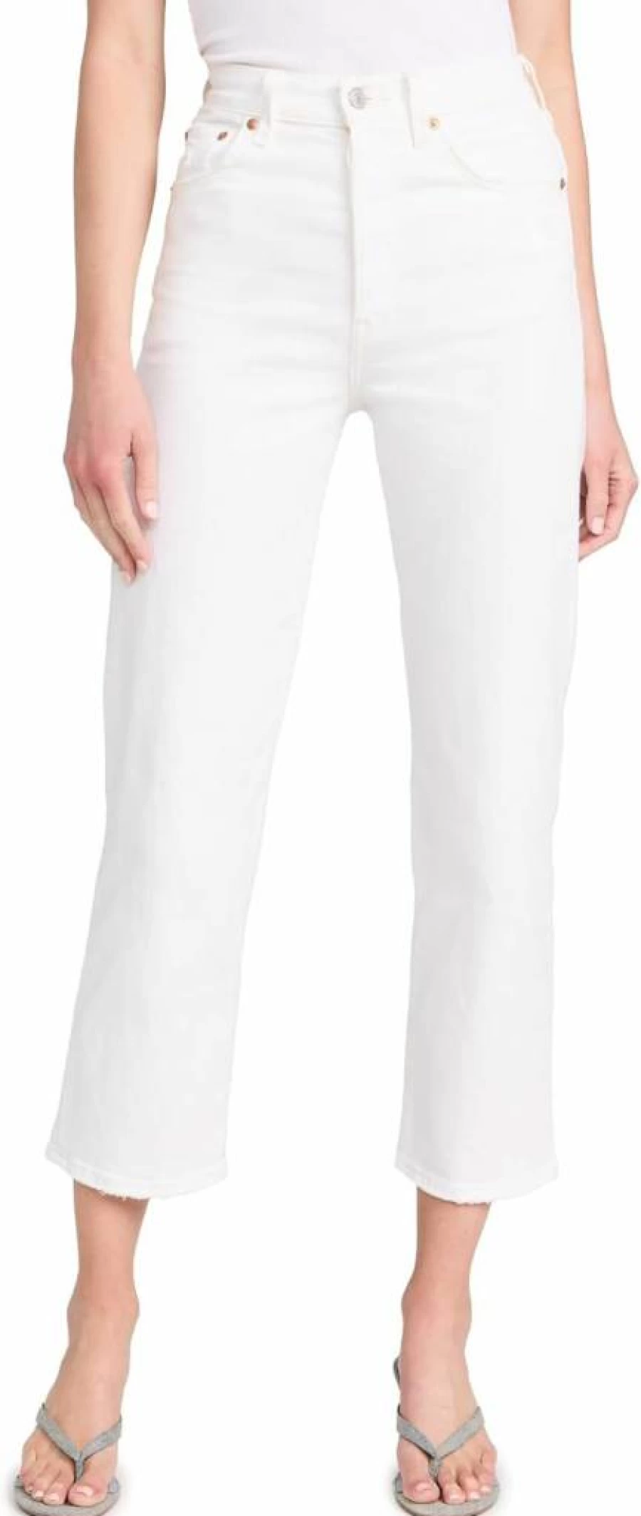 Levi's Women's High-Rise Straight Leg Ankle Jeans - Premium Denim for a Classic Fit