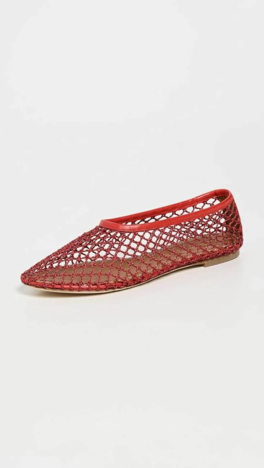 STAUD Alba Women's Ballet Flats | Comfortable & Stylish Leather Shoes