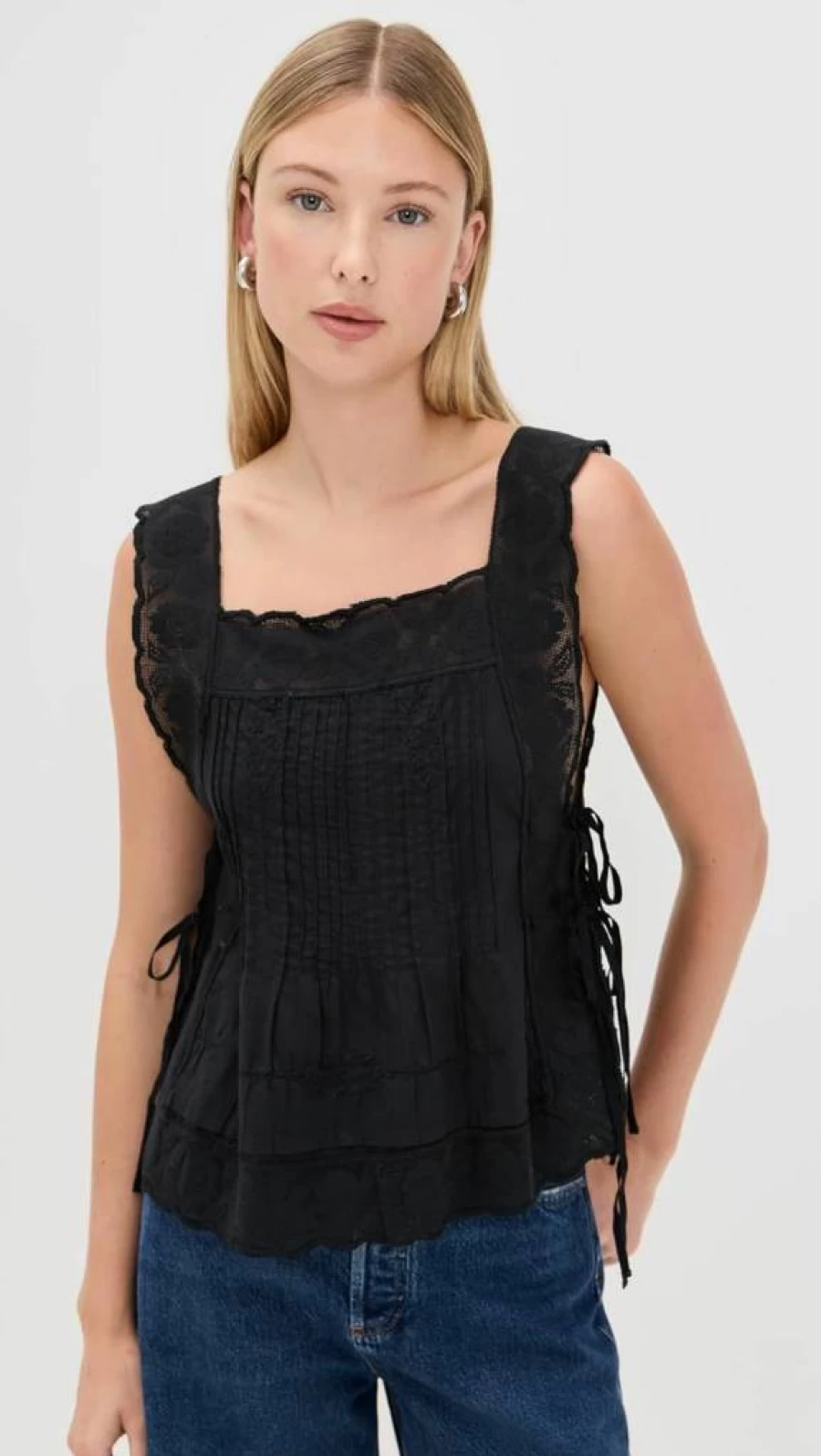 THE GREAT Women's Lace Cami Top - The Attic Collection