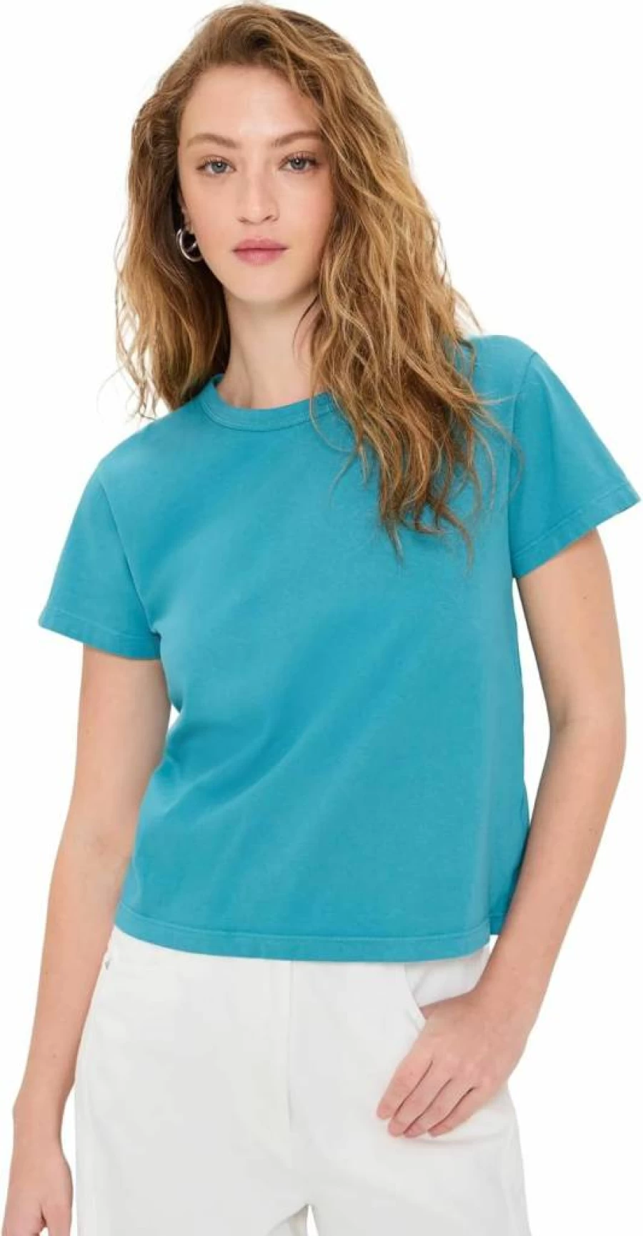 Leset Women's Margo Tee - Soft Cotton Casual T-Shirt for Women