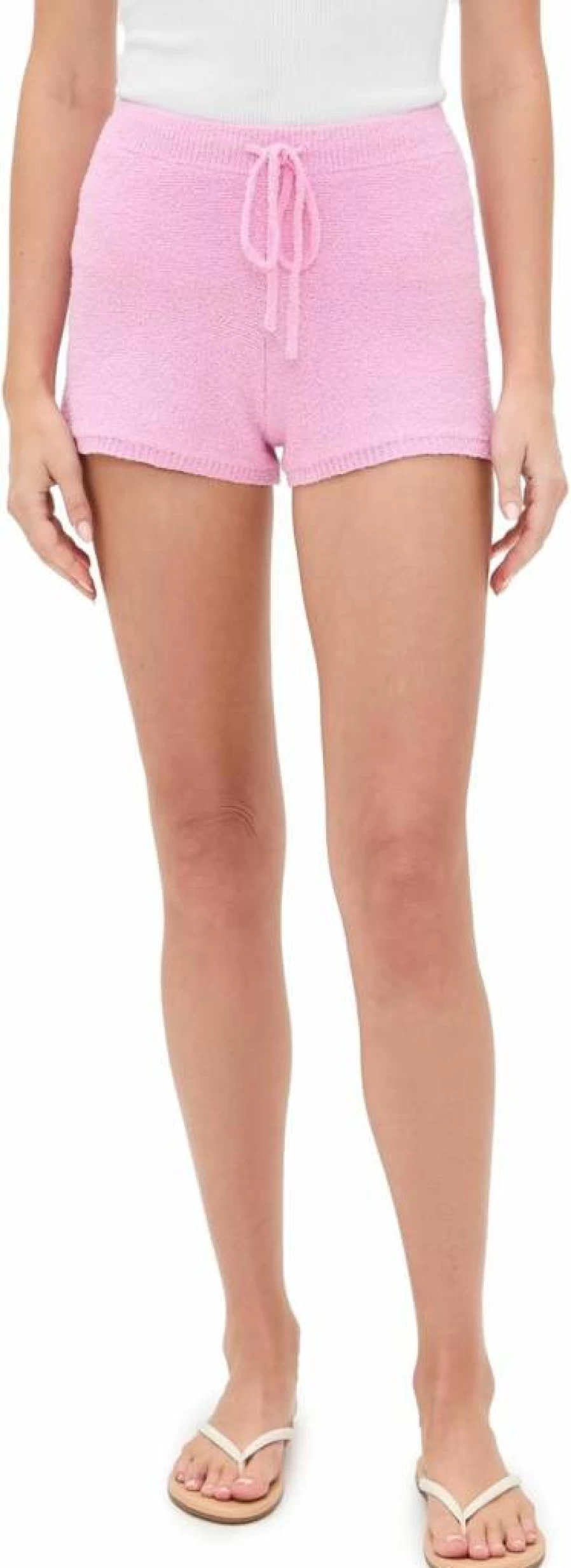 LE BOP Women's High-Waisted Poolside Shorts - Quick-Dry Swim Shorts for Beach & Vacation