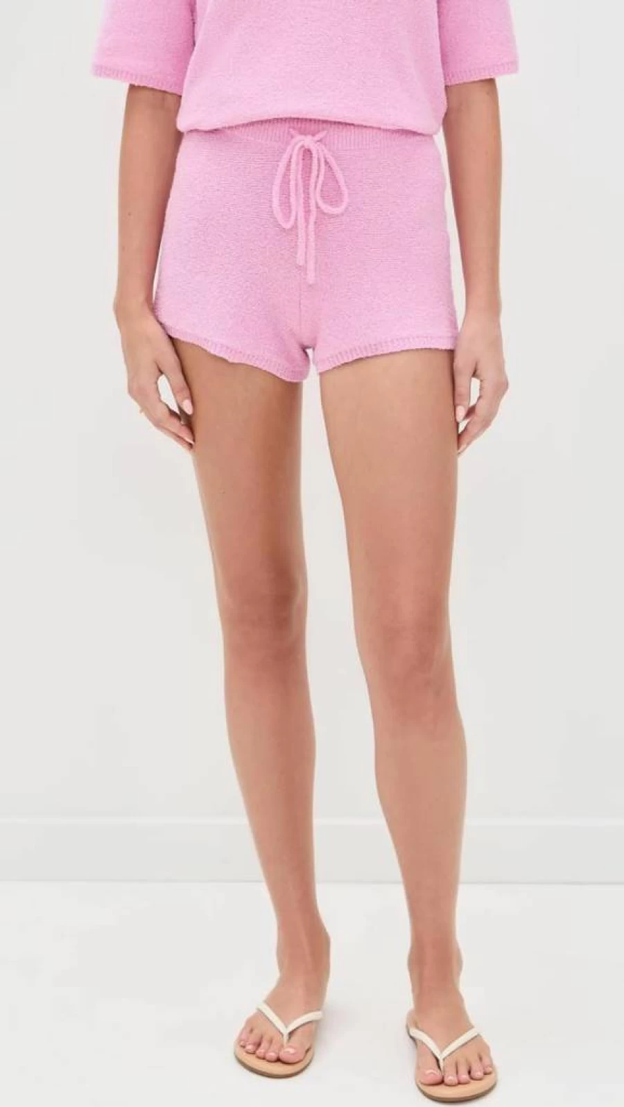 LE BOP Women's High-Waisted Poolside Shorts - Quick-Dry Swim Shorts for Beach & Vacation