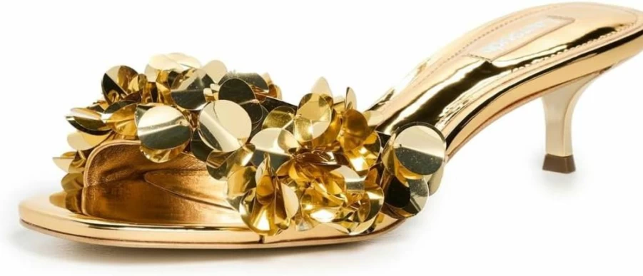 Larroude Women's Greta Disco Mules - Stylish Slip-On Shoes for Women