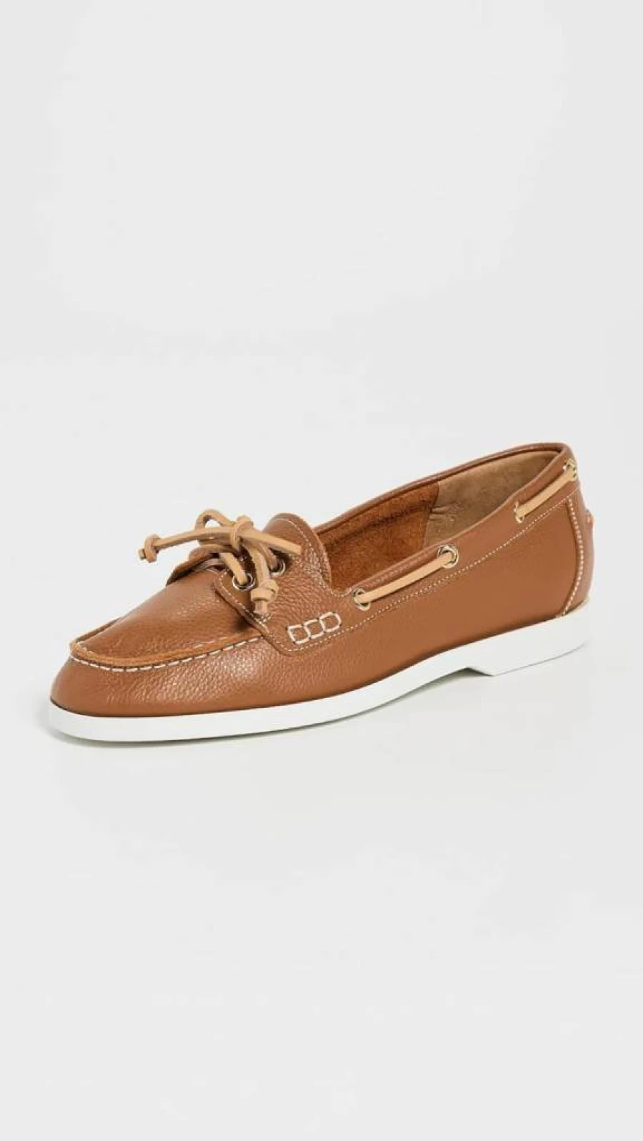 ATP Atelier Women's Nesso Leather Boat Shoes – Comfortable Slip-On Loafers for Casual Style