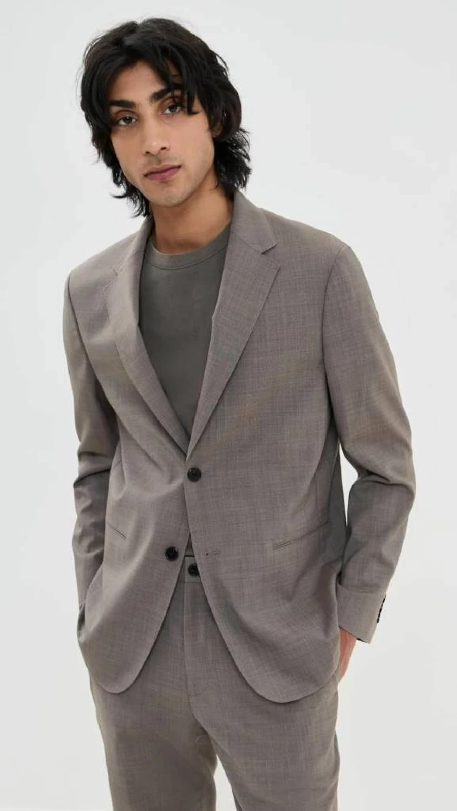 Theory Men's Clinton Lightweight Travel Blazer - Slim Fit Business Casual Jacket for Men