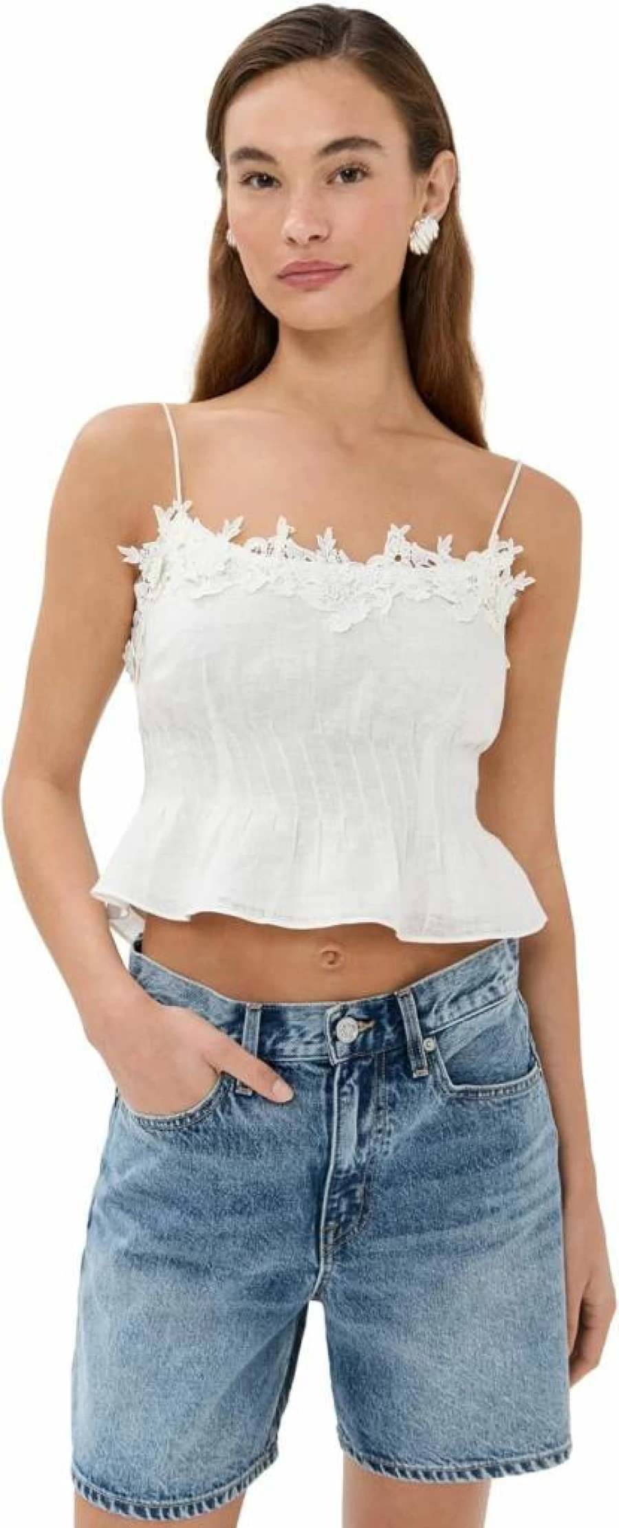 Cami NYC Women's Sanika Silk Camisole Top - Elegant Sleeveless Blouse