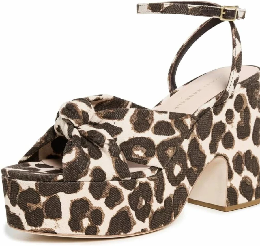 Loeffler Randall Women's Chunky Platform Sandals – Stylish Comfort Summer Footwear
