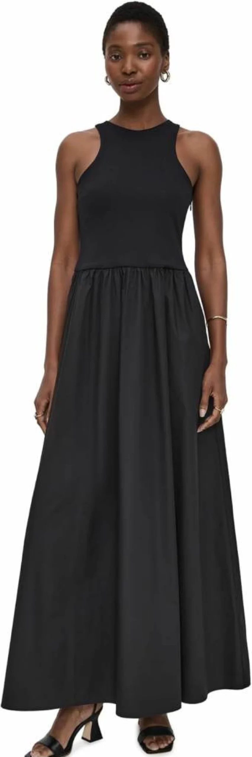 Susana Monaco Women's Floral Knit Racerback Maxi Dress - Elegant Summer Casual Long Dress