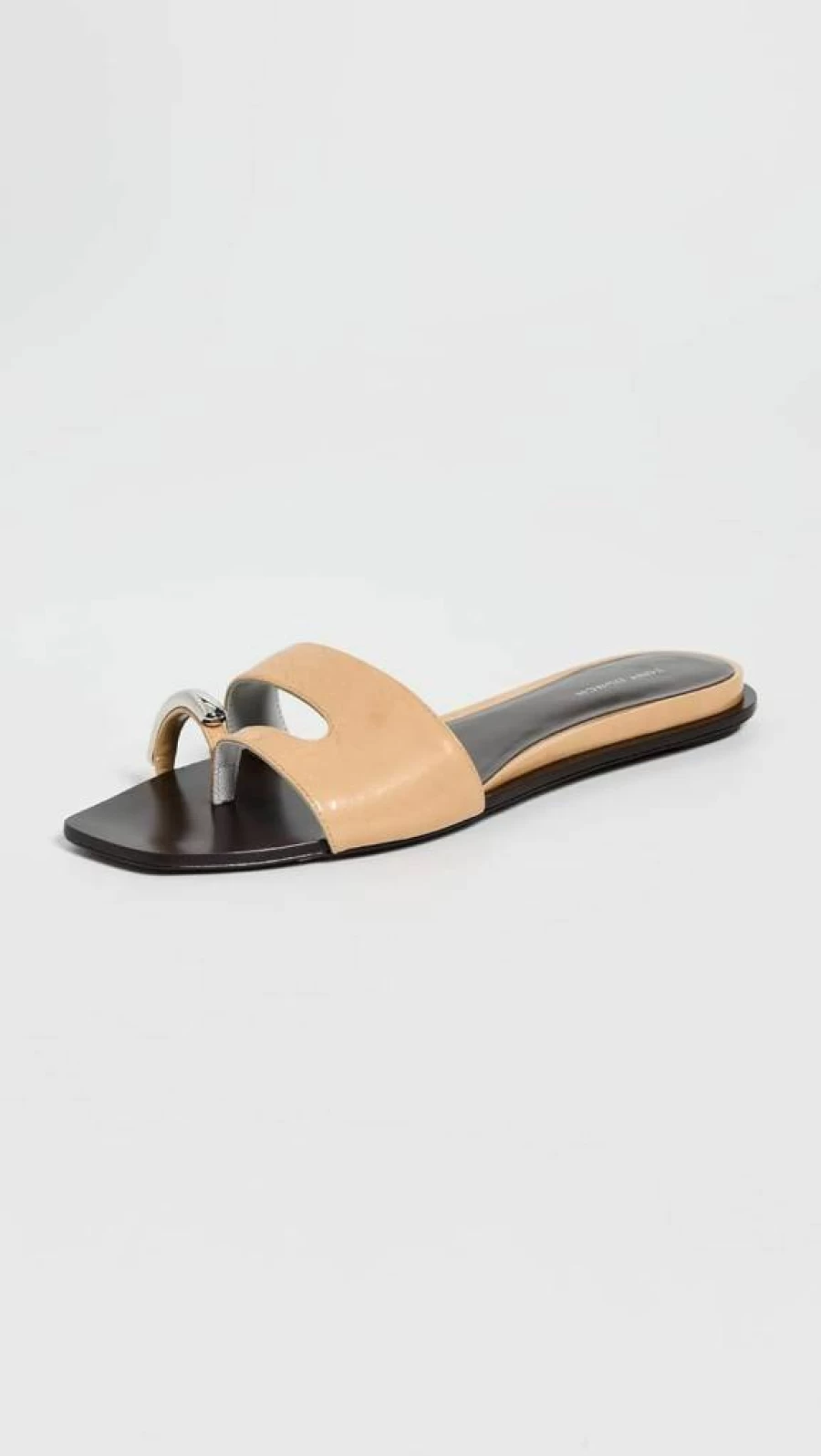 Tory Burch Women's Leather Pierced Slide Sandals - Comfortable Designer Slides for Women