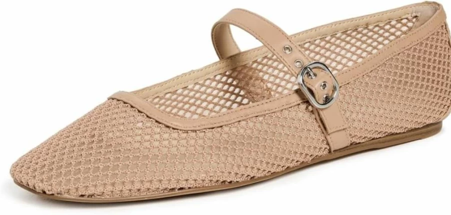 Dolce Vita Women's Rodni Mesh Ballet Flats - Lightweight Comfortable Slip-On Shoes for Women