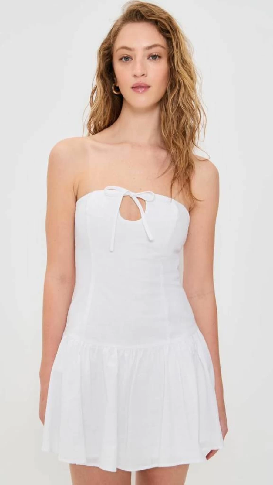 Seven Wonders Women's Bronwyn Mini Dress - Elegant Casual Short Sleeve Party Wear
