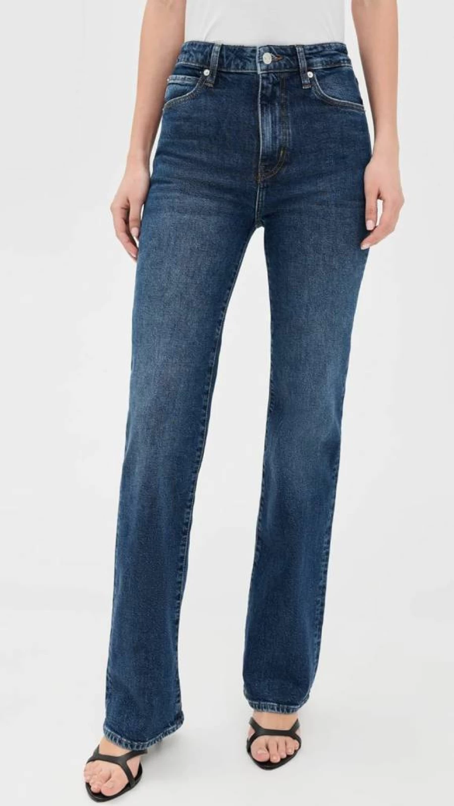 FRAME Women's The Arrow High-Rise Slim Fit Jeans