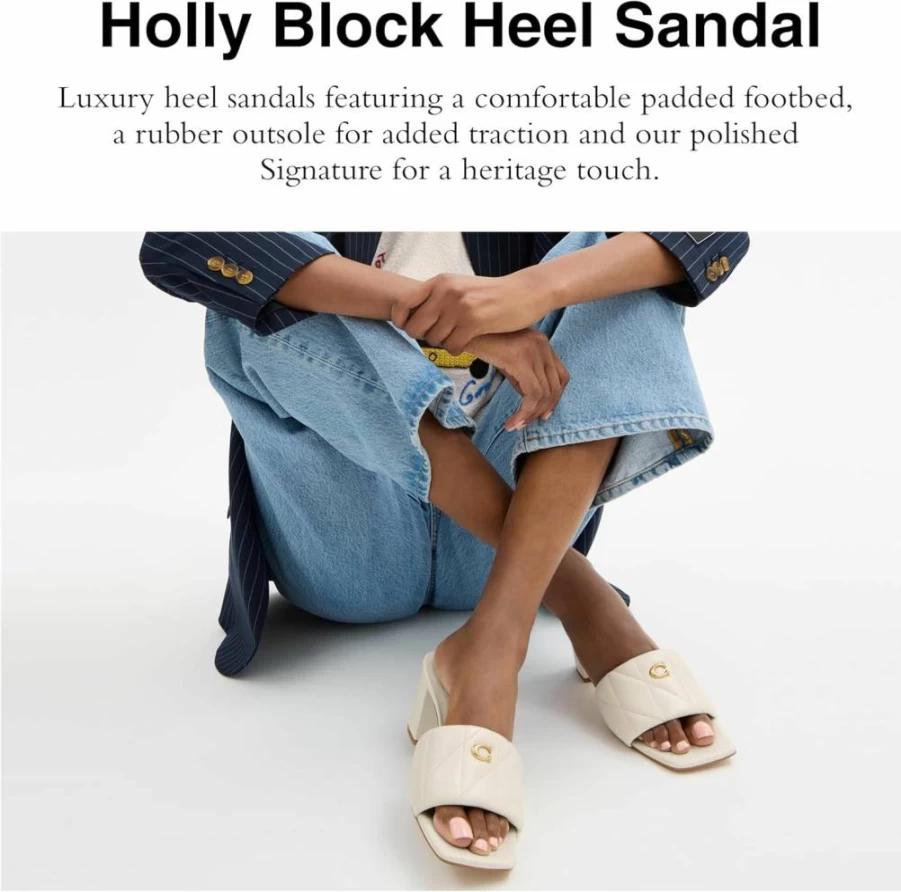 Amazon Women's Holly Block Heel Sandal Platform - Comfortable Stylish Summer Shoes