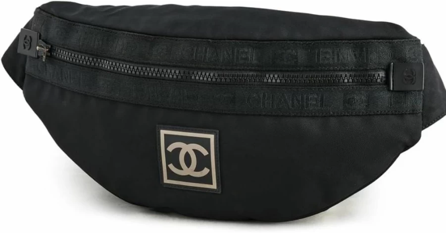 Chanel Vintage Sport Waist Bag for Women - Authentic Pre-Owned Luxury Belt Bag