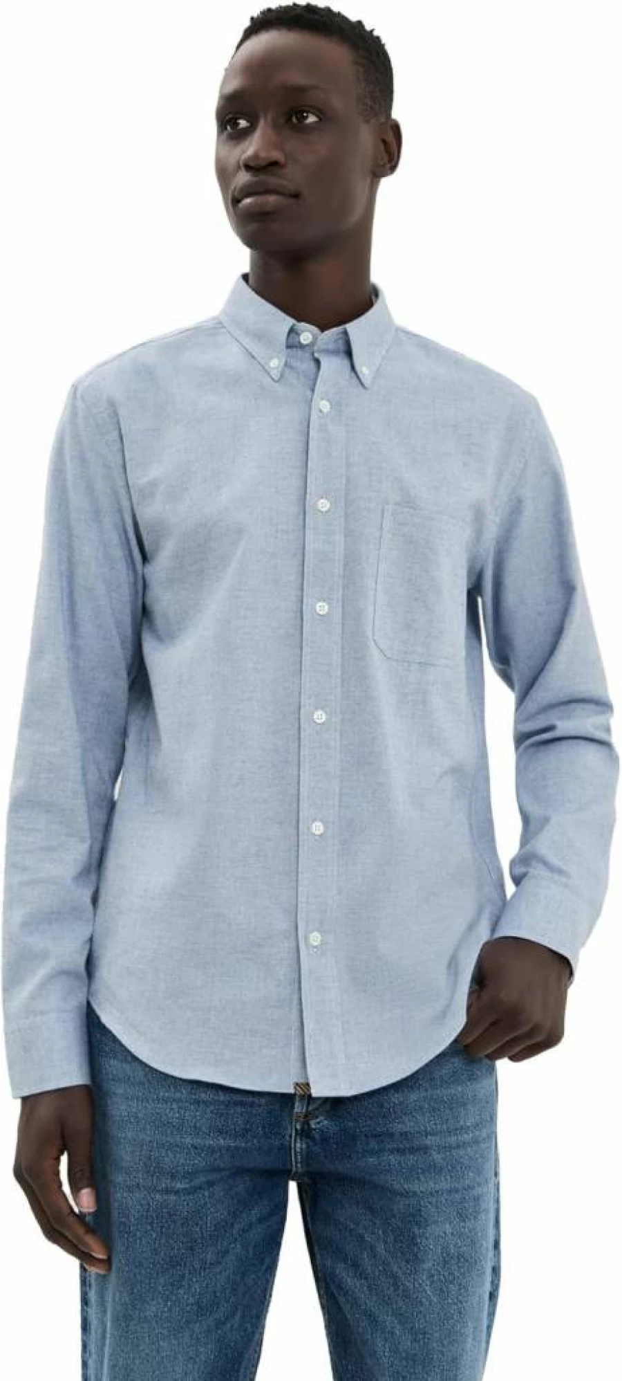 Billy Reid Men's Tuscumbia Classic Button-Down Shirt for Casual Wear