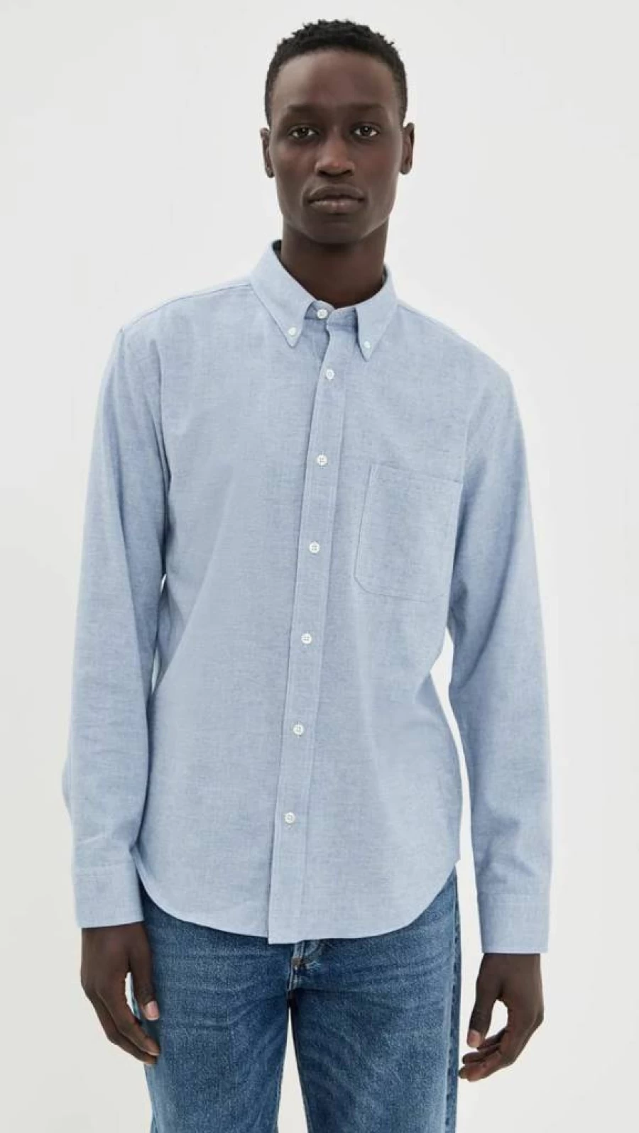 Billy Reid Men's Tuscumbia Classic Button-Down Shirt for Casual Wear