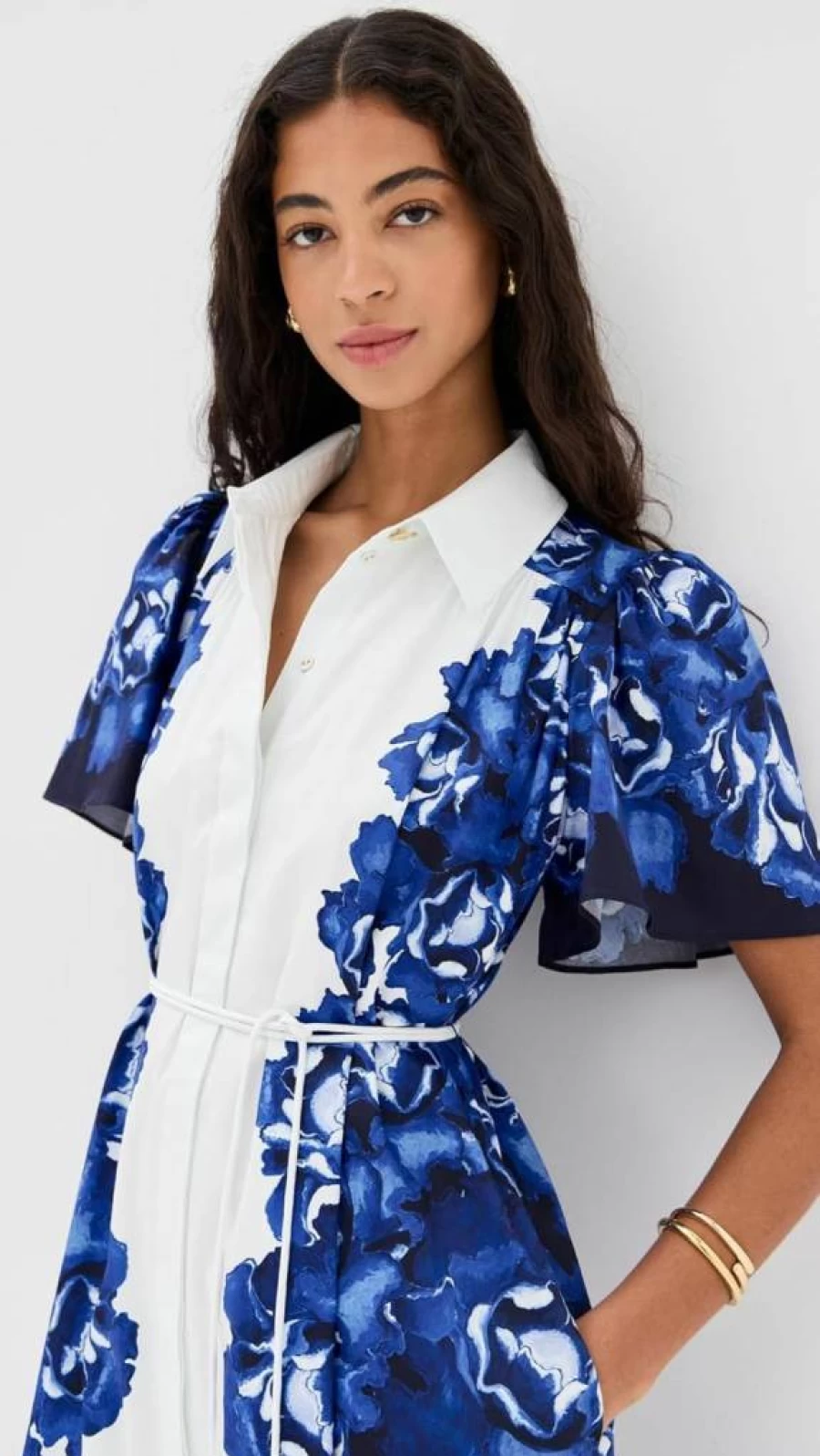 Aje Women's Fernanda Midi Dress - Elegant Boho Chic Flowy Summer Dress