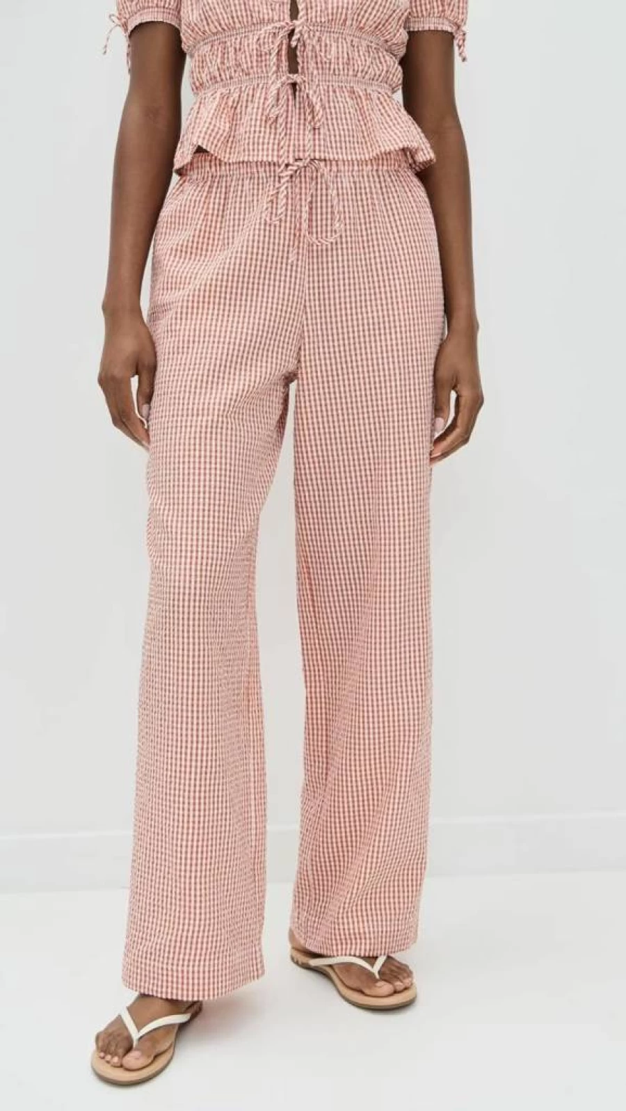 WAYF Women's Nina High-Waisted Travel Pants - Lightweight, Comfortable & Stylish Trousers for Everyday Wear