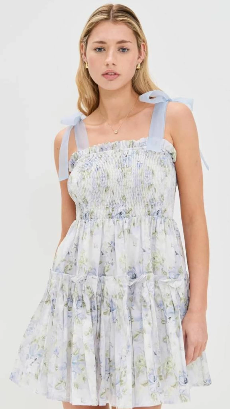 En Saison Women's Scarlet Short Sleeve Mini Dress - Summer Casual Fit & Flare A-Line Style