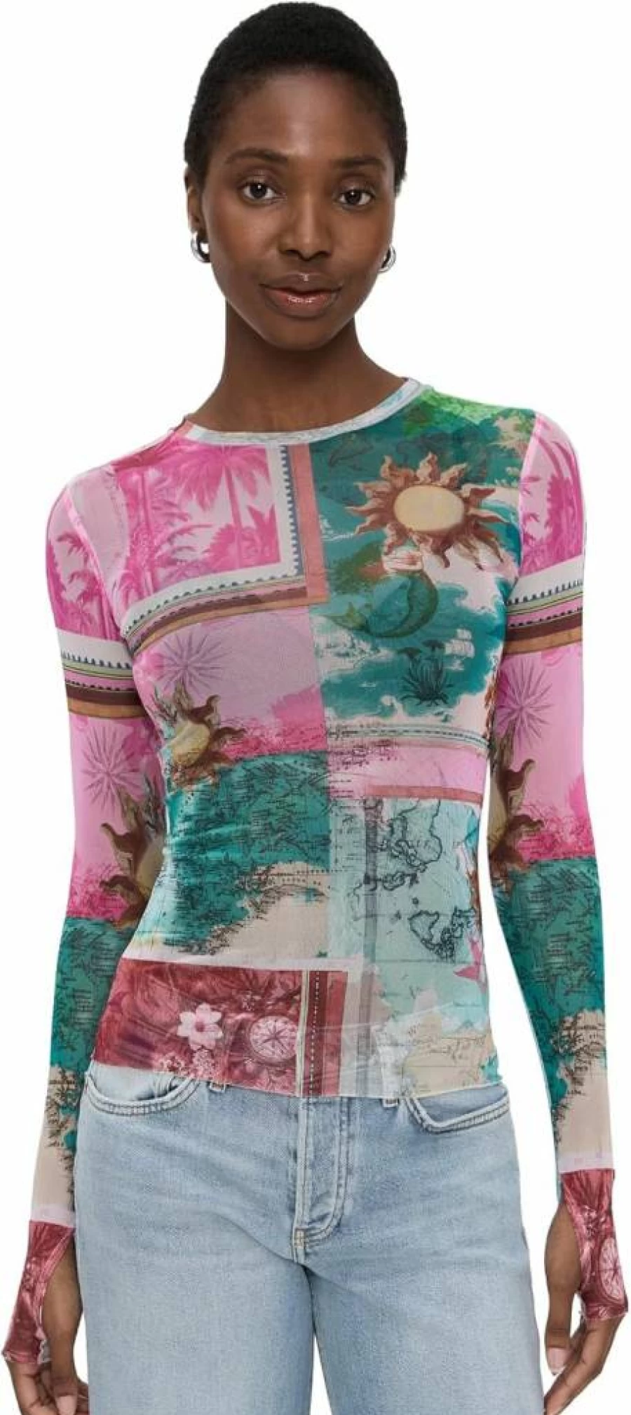 AFRM Women's Kaylee Top - Stylish Casual Blouse for Everyday Wear